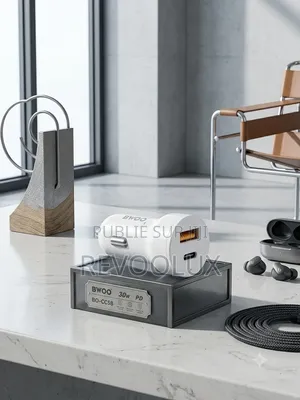 Chargeur Voiture Rapide BWOO BO-CC58 30W (Double Port USB PD)