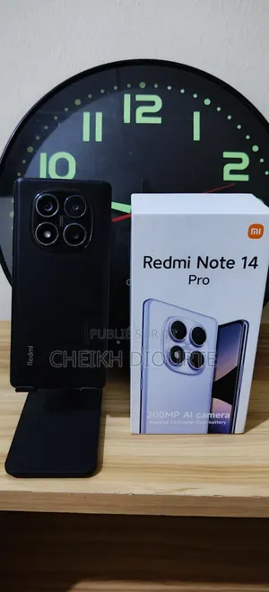 Xiaomi Redmi Note 14 Pro 256 GB Noir