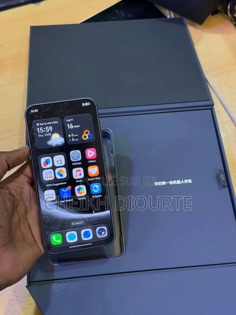 Nouveau Honor Robot Phone 512 GB Noir