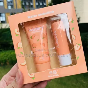 Coffret De 2 Crèmes Pour Les Mains Et Baumes À Lèvres