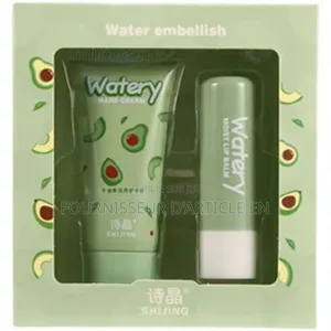 Coffret De 2 Crèmes Pour Les Mains Et Baumes À Lèvres