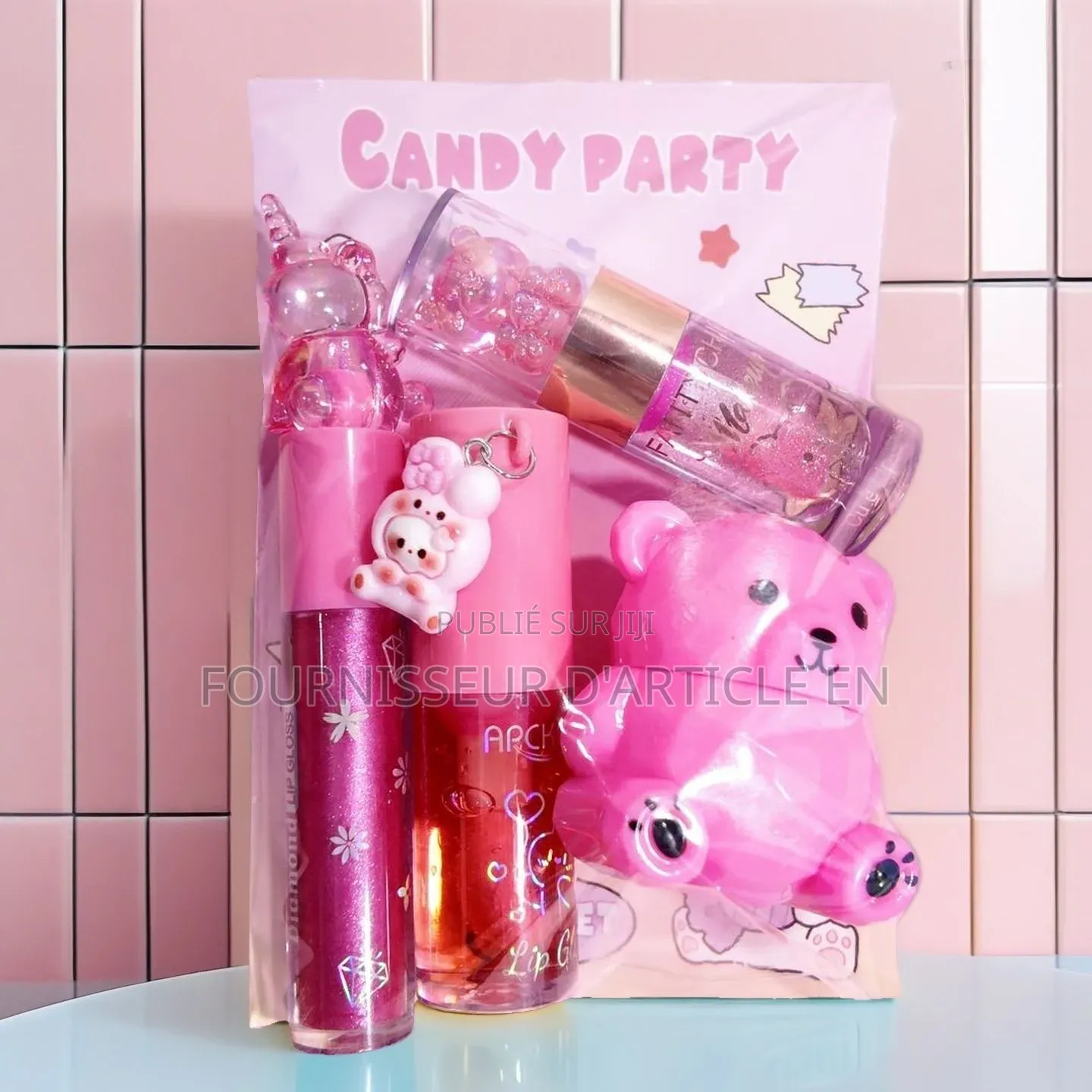 Coffret De Quatre Pièces Gloss À Lèvres
