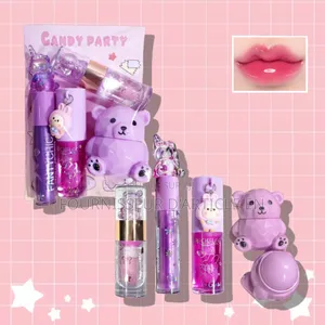 Coffret De Quatre Pièces Gloss À Lèvres
