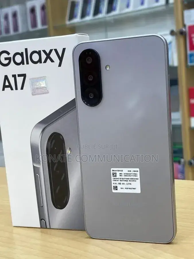 Nouveau Samsung Galaxy A17 256 GB Gris