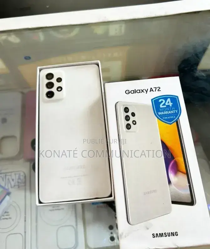 Nouveau Samsung Galaxy A72 256 GB Blanc