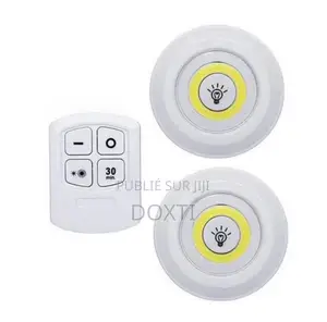 Trois Lots De Lampes LED Avec Télécommande