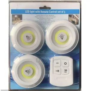 Trois Lots De Lampes LED Avec Télécommande