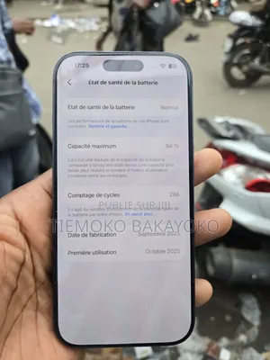 Pomme iPhone 17 Pro 256 GB Bleu