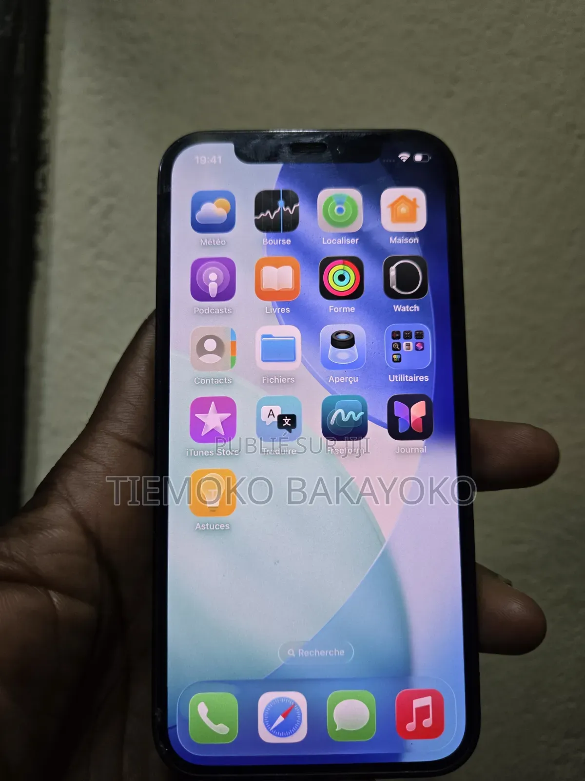 Pomme iPhone 12 Pro 128 GB Bleu
