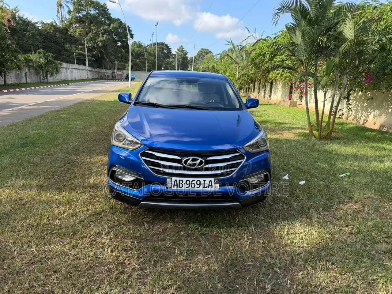 Hyundai Santa Fe 2018 Bleu