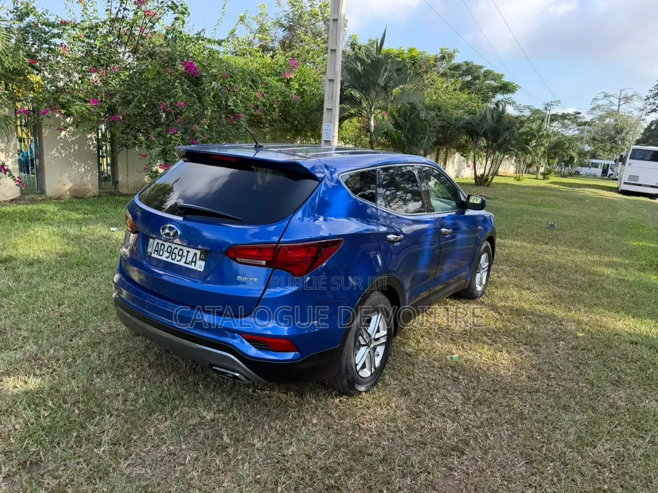Hyundai Santa Fe 2018 Bleu