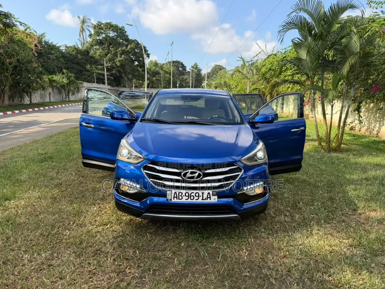 Hyundai Santa Fe 2018 Bleu