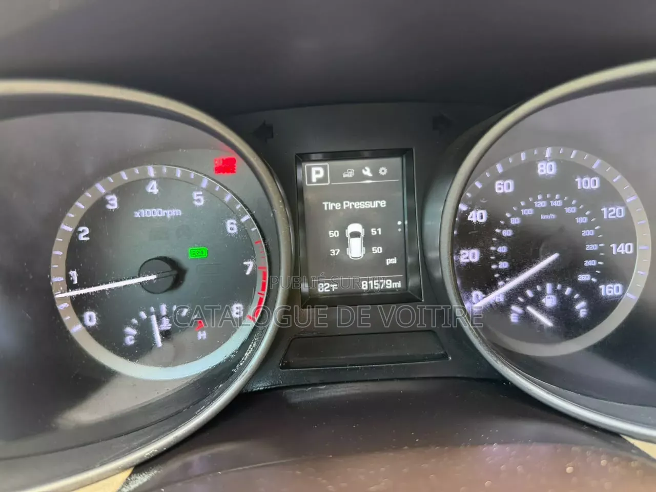 Hyundai Santa Fe 2018 Bleu