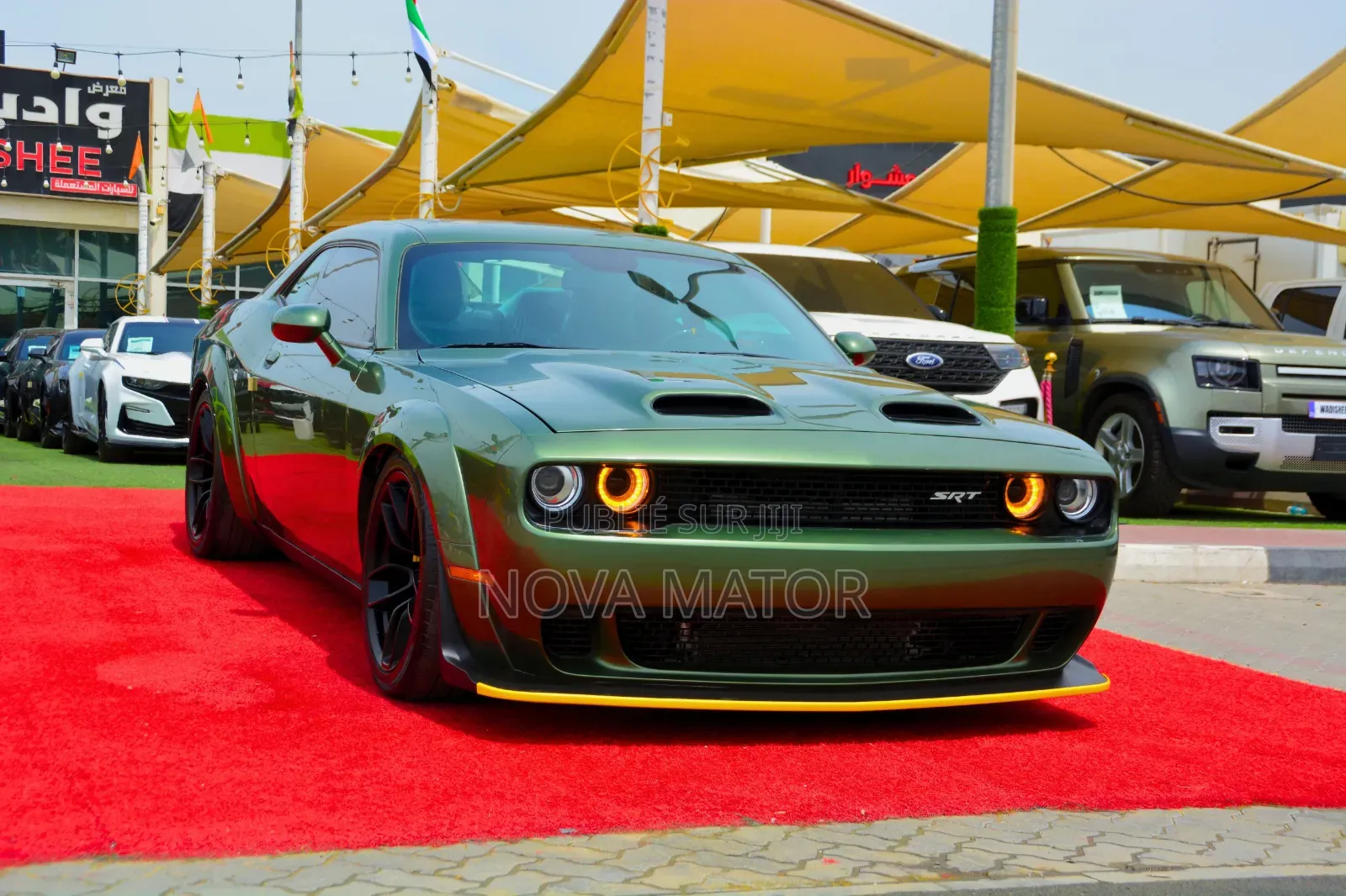 Nouveau Dodge Challenger R/T Scat Pack Widebody 2023 Vert