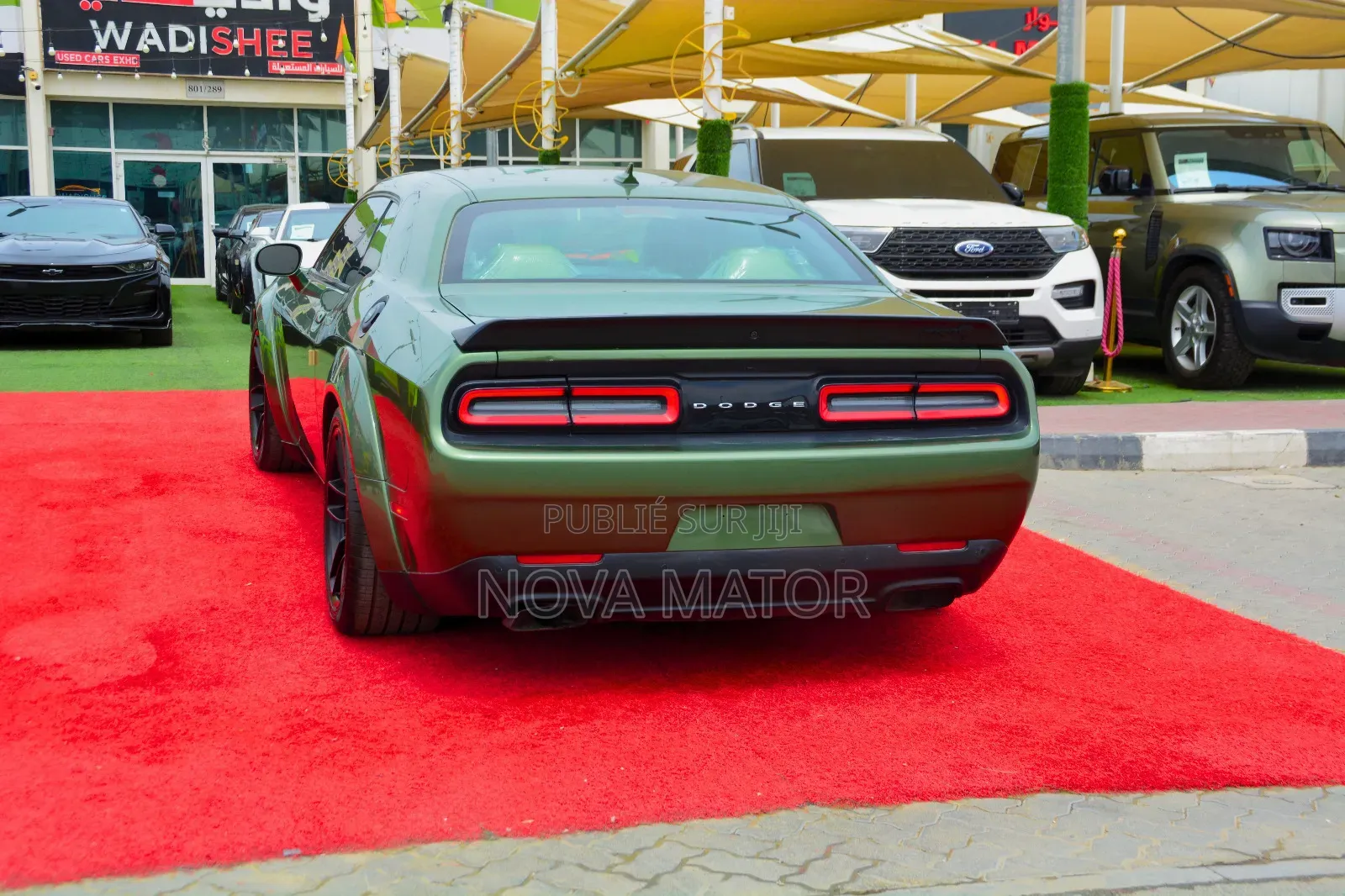 Nouveau Dodge Challenger R/T Scat Pack Widebody 2023 Vert