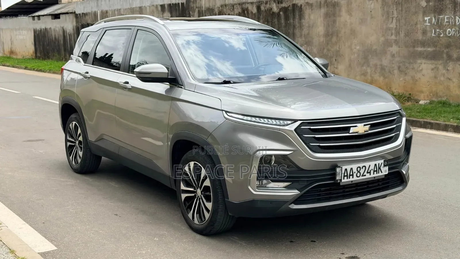 Nouveau Chevrolet Captiva 2023 Gris