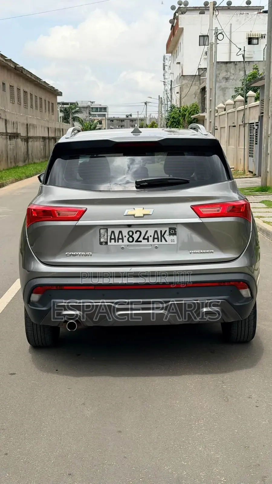 Nouveau Chevrolet Captiva 2023 Gris