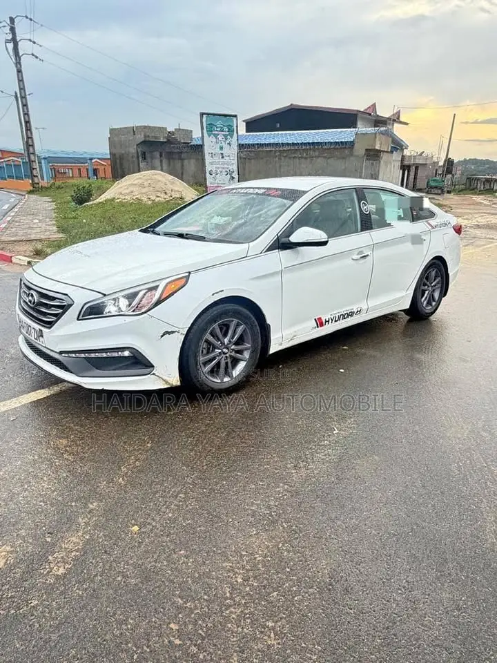 Hyundai Sonata 2017 Blanc