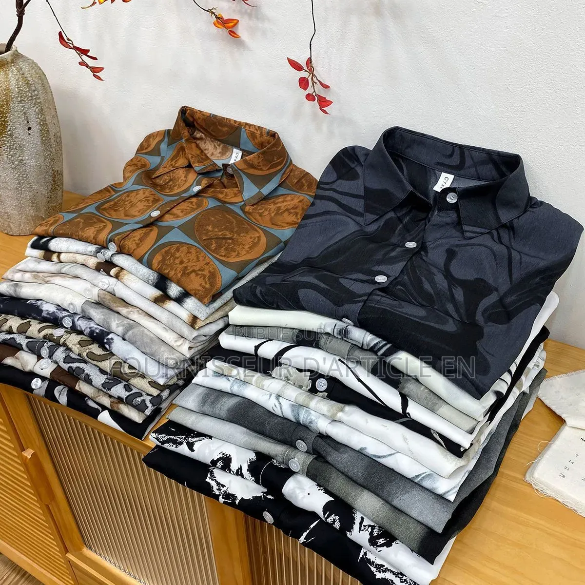 Chemise À Manches Longues Pour Femme.