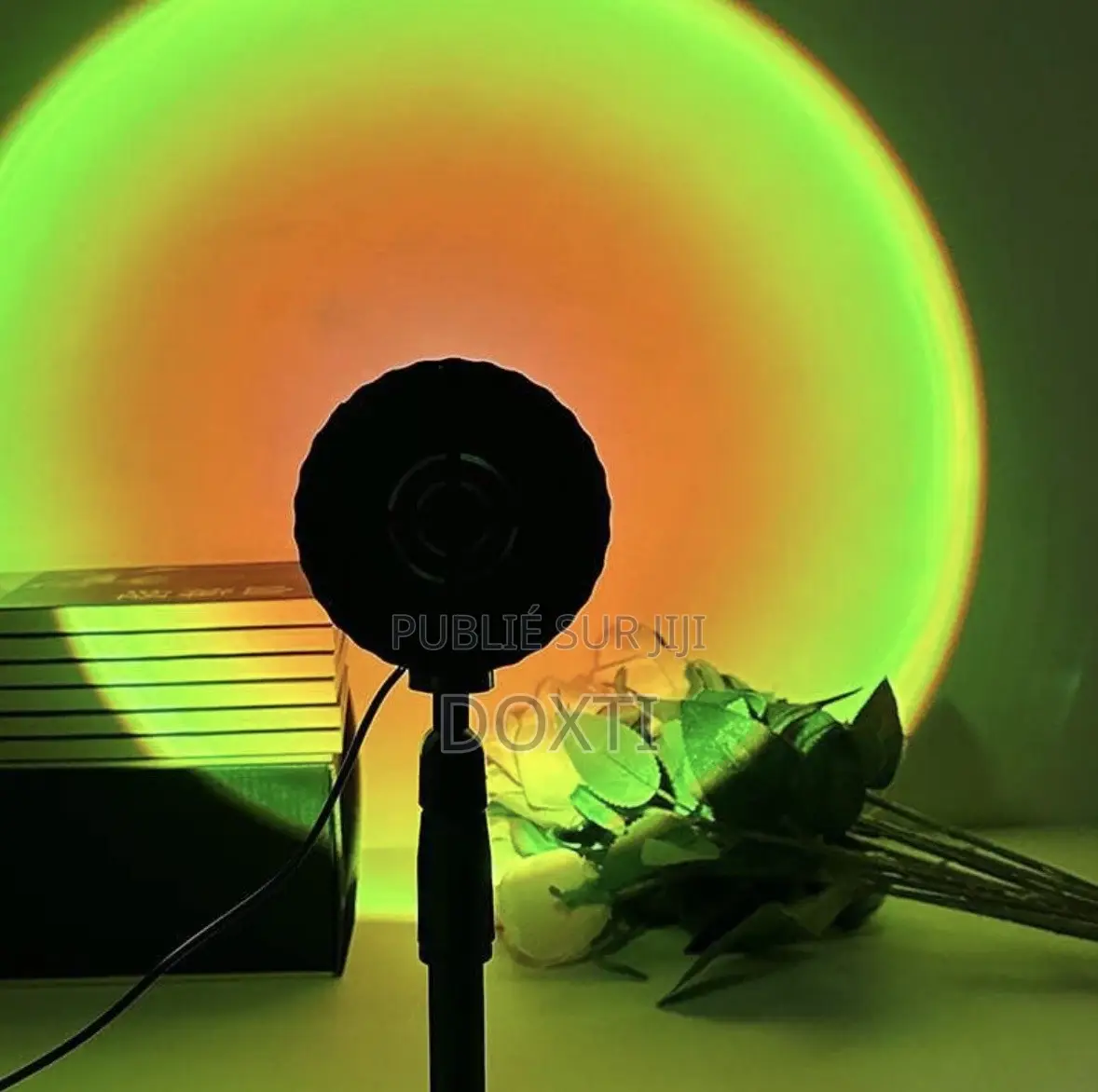 Lampe Sunset RGB – 16 Couleurs Avec Télécommande*
