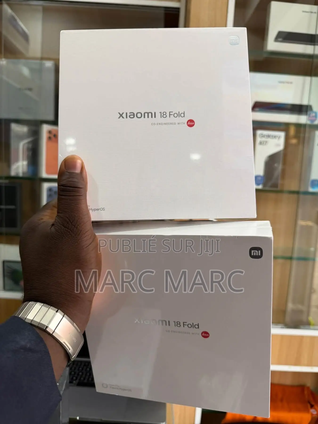 Nouveau Xiaomi 18 Fold 512 GB Rouge
