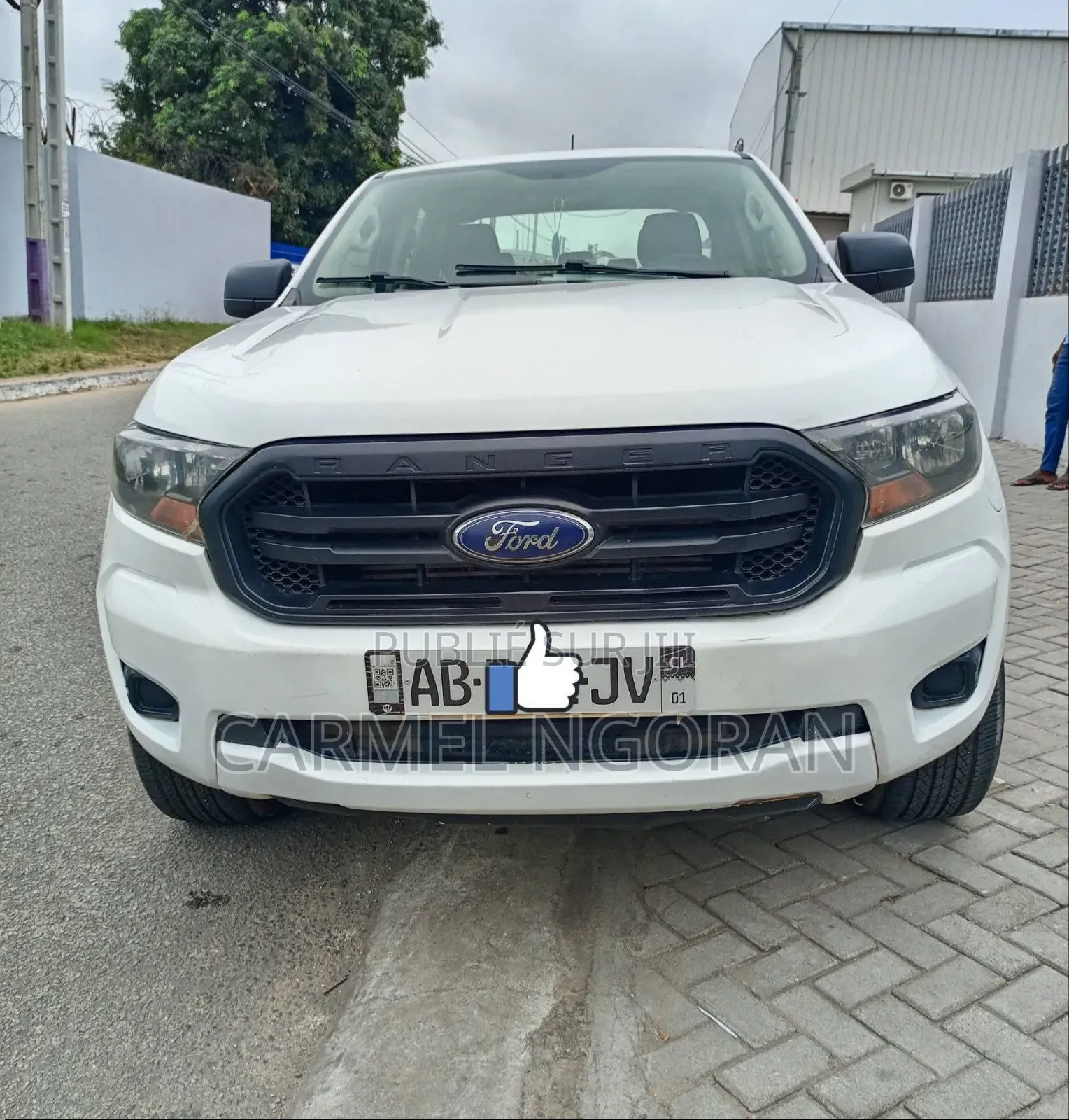 Ford Ranger Wildtrak 2021 Blanc