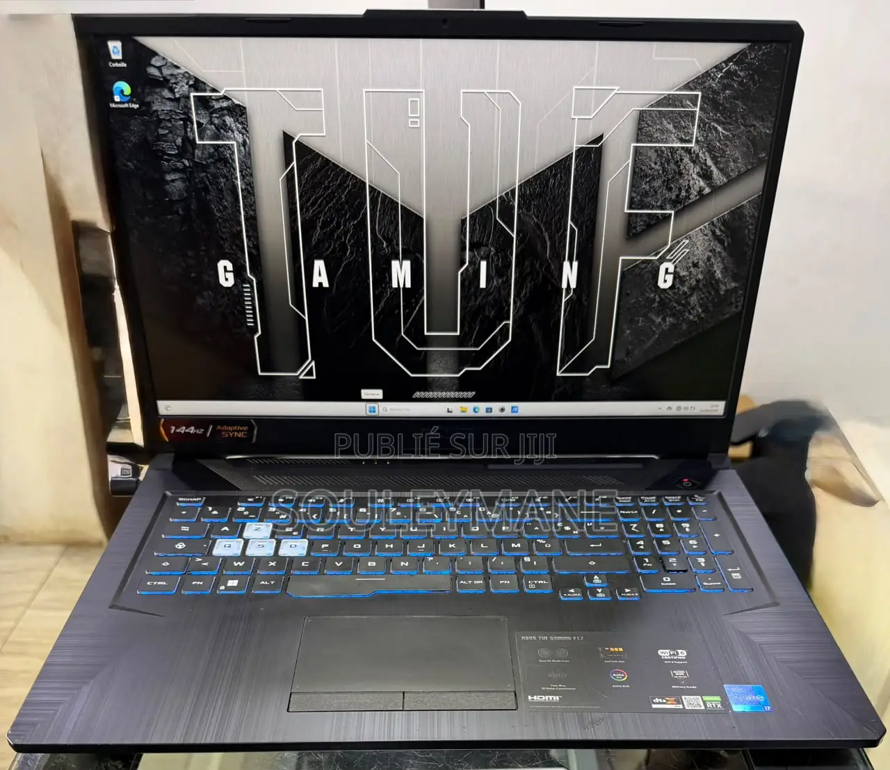 Ordinateur portable Asus TUF Gaming F17 16GB Intel Core i7 SSD 1T