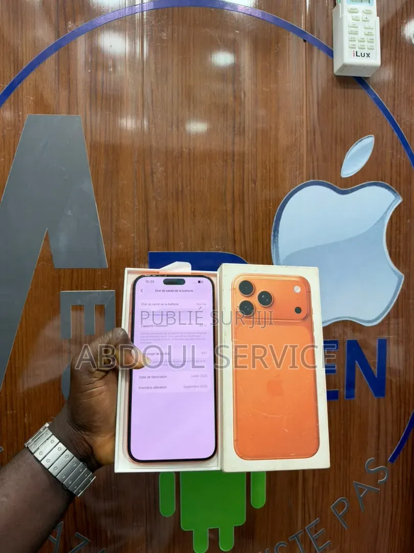 Pomme iPhone 17 Pro Max 256 GB Orange