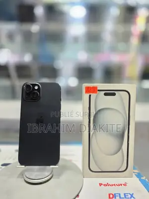 Pomme iPhone 15 128 GB Noir