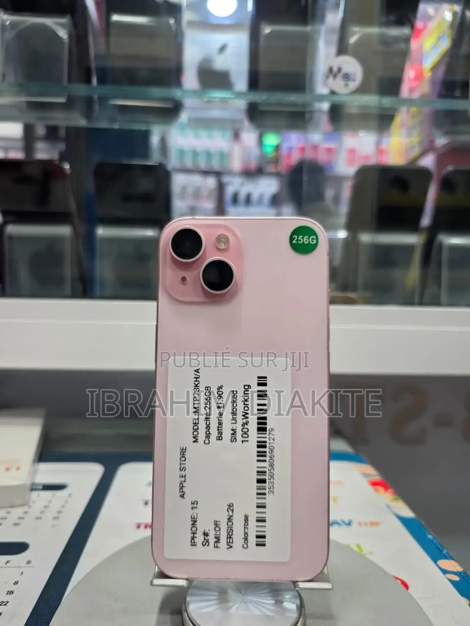 Pomme iPhone 15 128 GB Violet