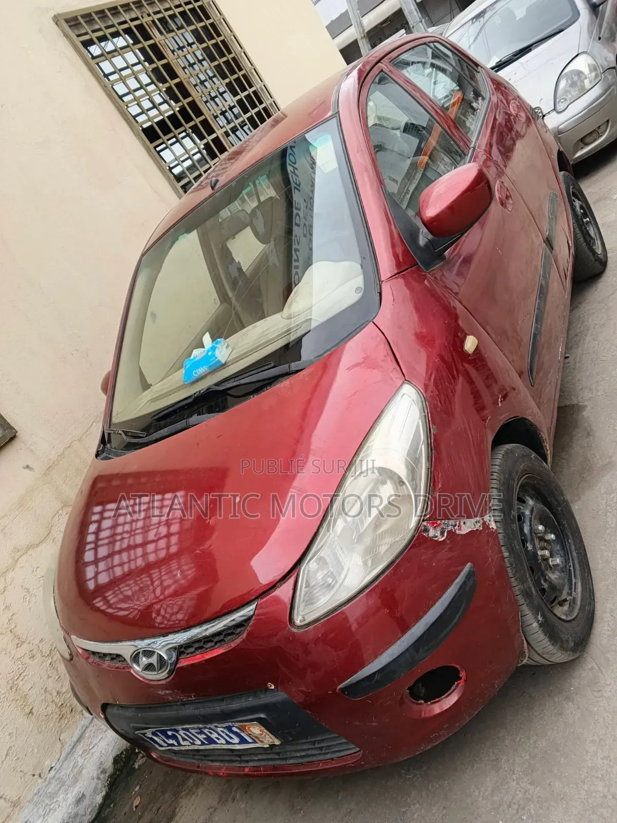 Hyundai I10 1.1 2010 Rouge