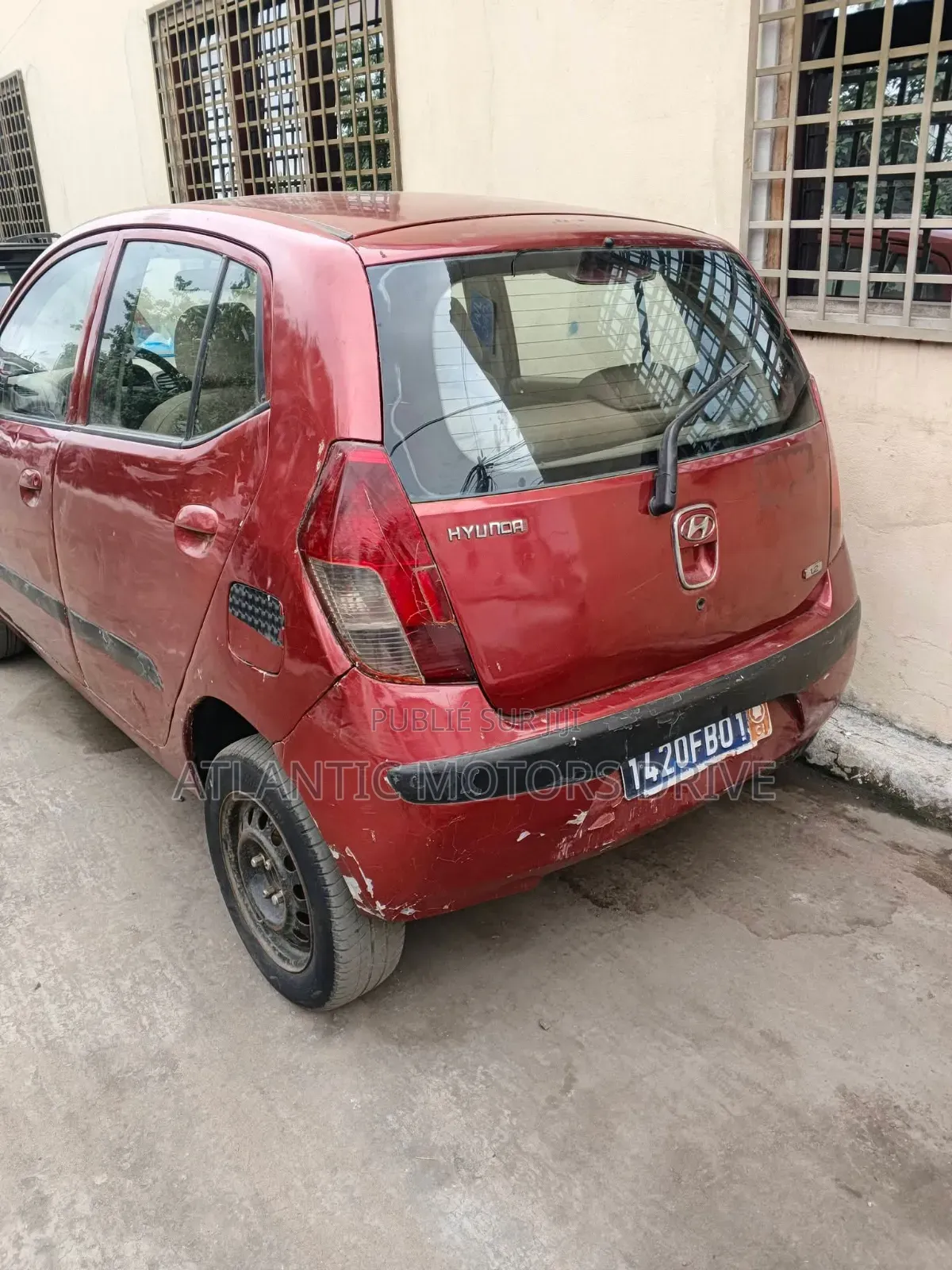 Hyundai I10 1.1 2010 Rouge