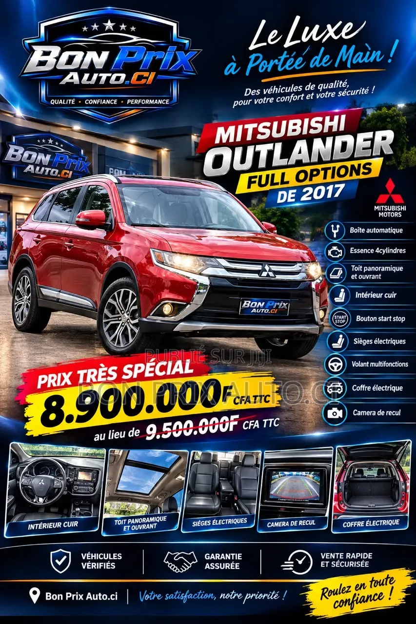 Mitsubishi Outlander 2.4 PHEV AWD 2017 Rouge