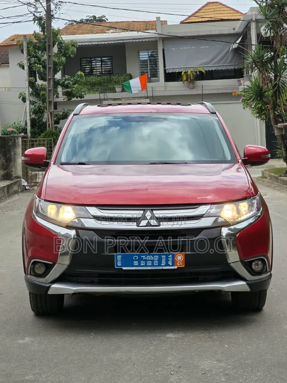 Mitsubishi Outlander 2.4 PHEV AWD 2017 Rouge
