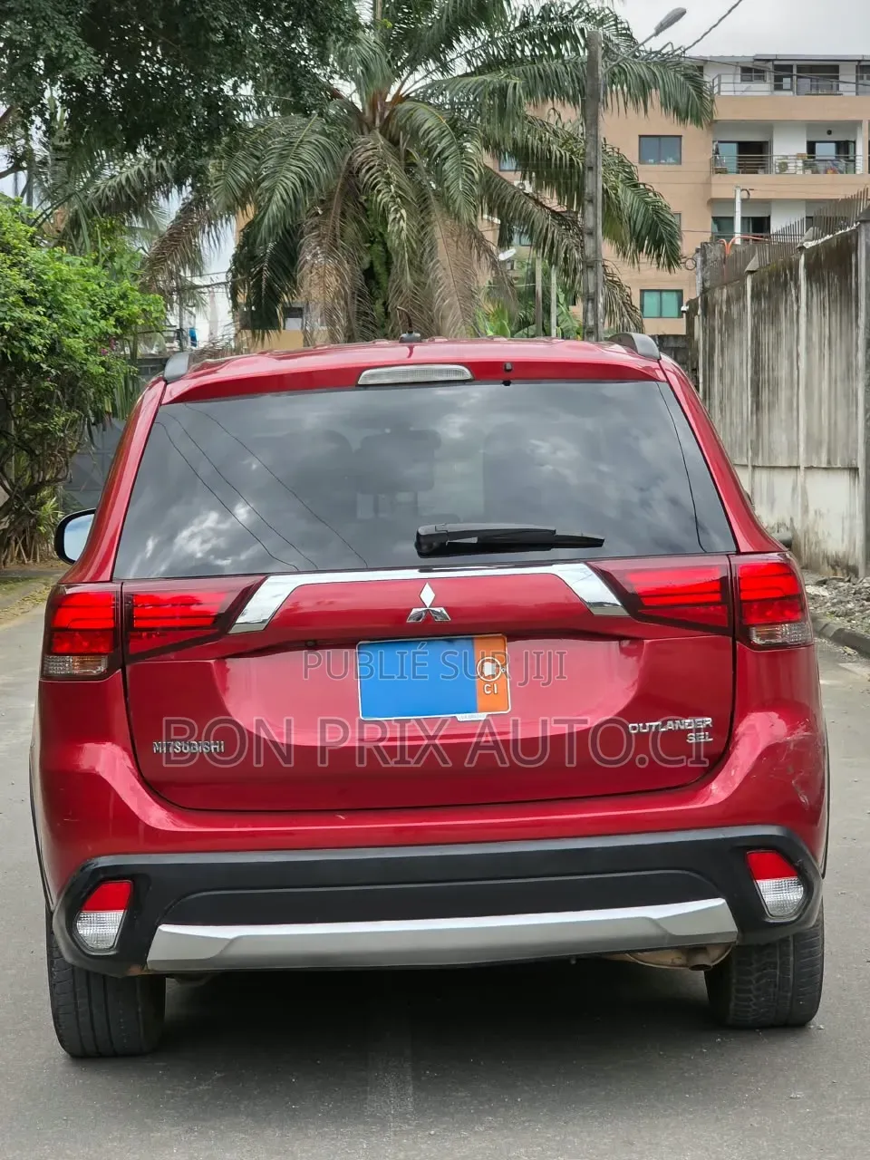 Mitsubishi Outlander 2.4 PHEV AWD 2017 Rouge