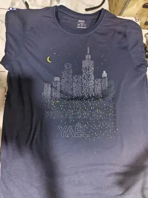 T Shirt Bleu Nuit Stylé