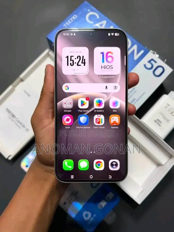 Nouveau Tecno Camon 50 256 GB Gris