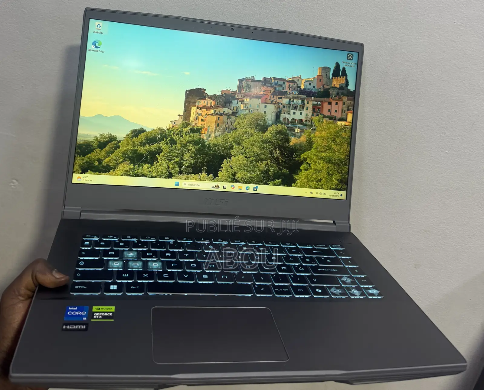 Ordinateur portable MSI GF65 Thin 10UE 16GB Intel Core i5 SSD 512GB