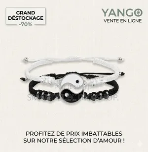 2 Bracelets Ying Yang