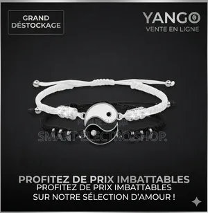 2 Bracelets Ying Yang