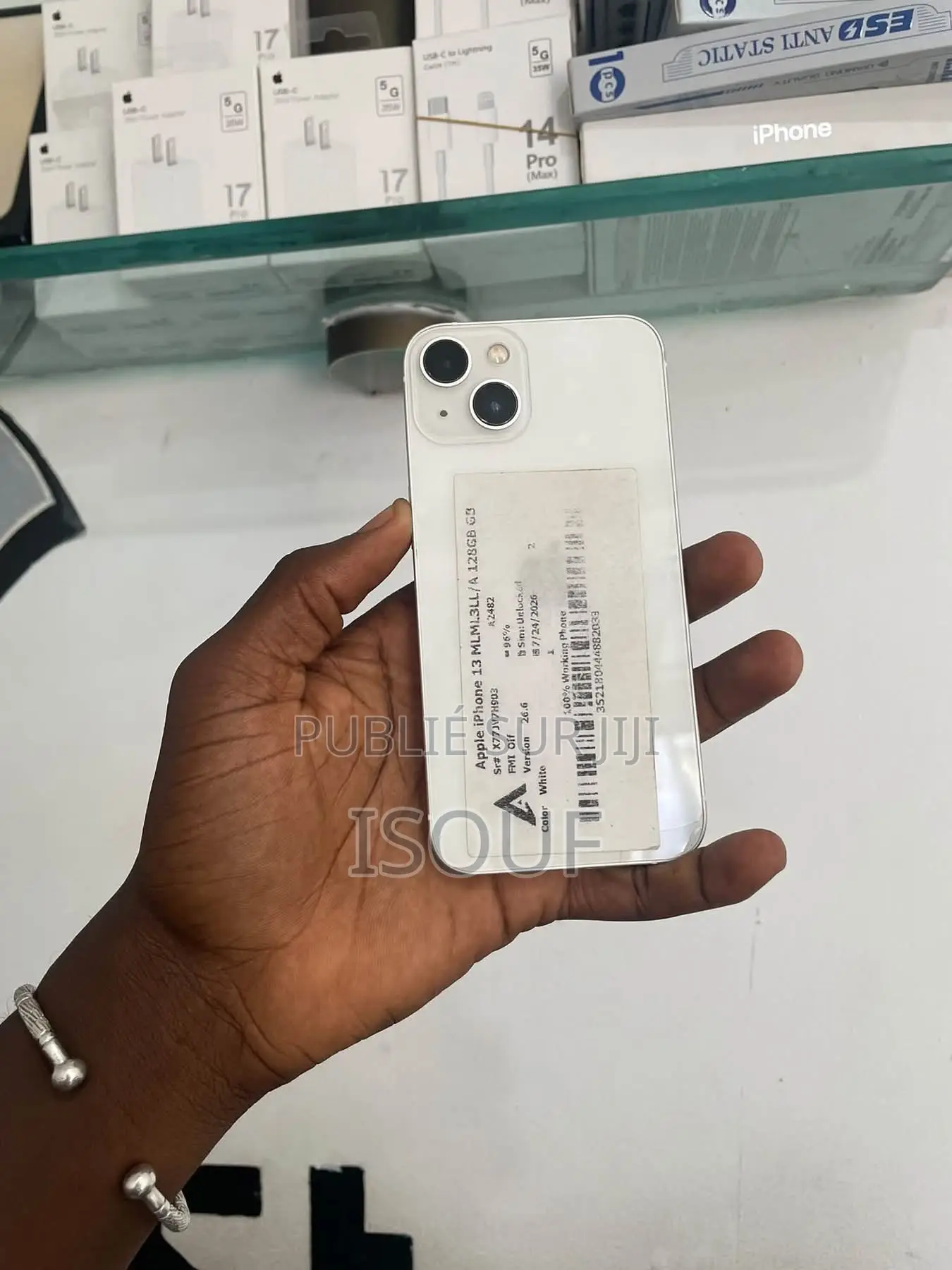 Nouveau Pomme iPhone 13 128 GB Blanc