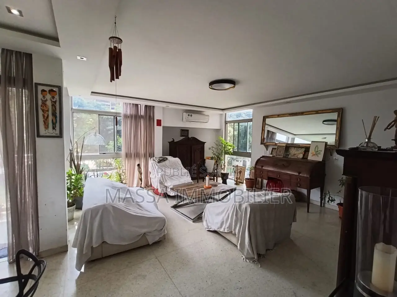 3chbre Appartement dans Massa Immobilier, Cocody à Louer