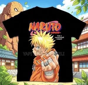 T-Shirt Graphique Naruto – Couverture Manga Tome 2