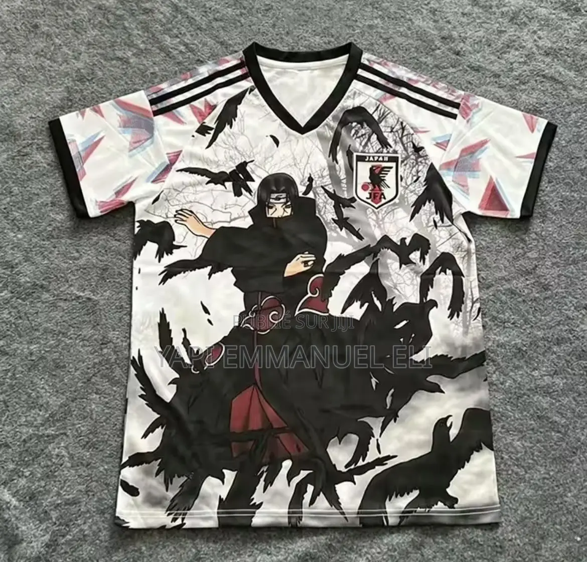 Maillot De Football Concept Japon X Naruto – Édition (Noir)