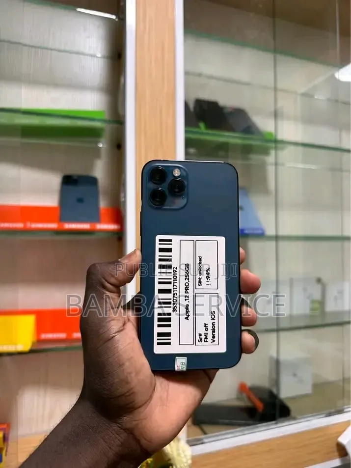 Nouveau Pomme iPhone 12 Pro 256 GB Bleu