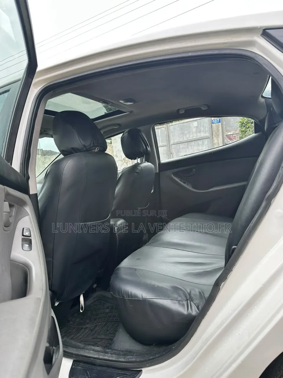 Hyundai Elantra GLS 2012 Blanc