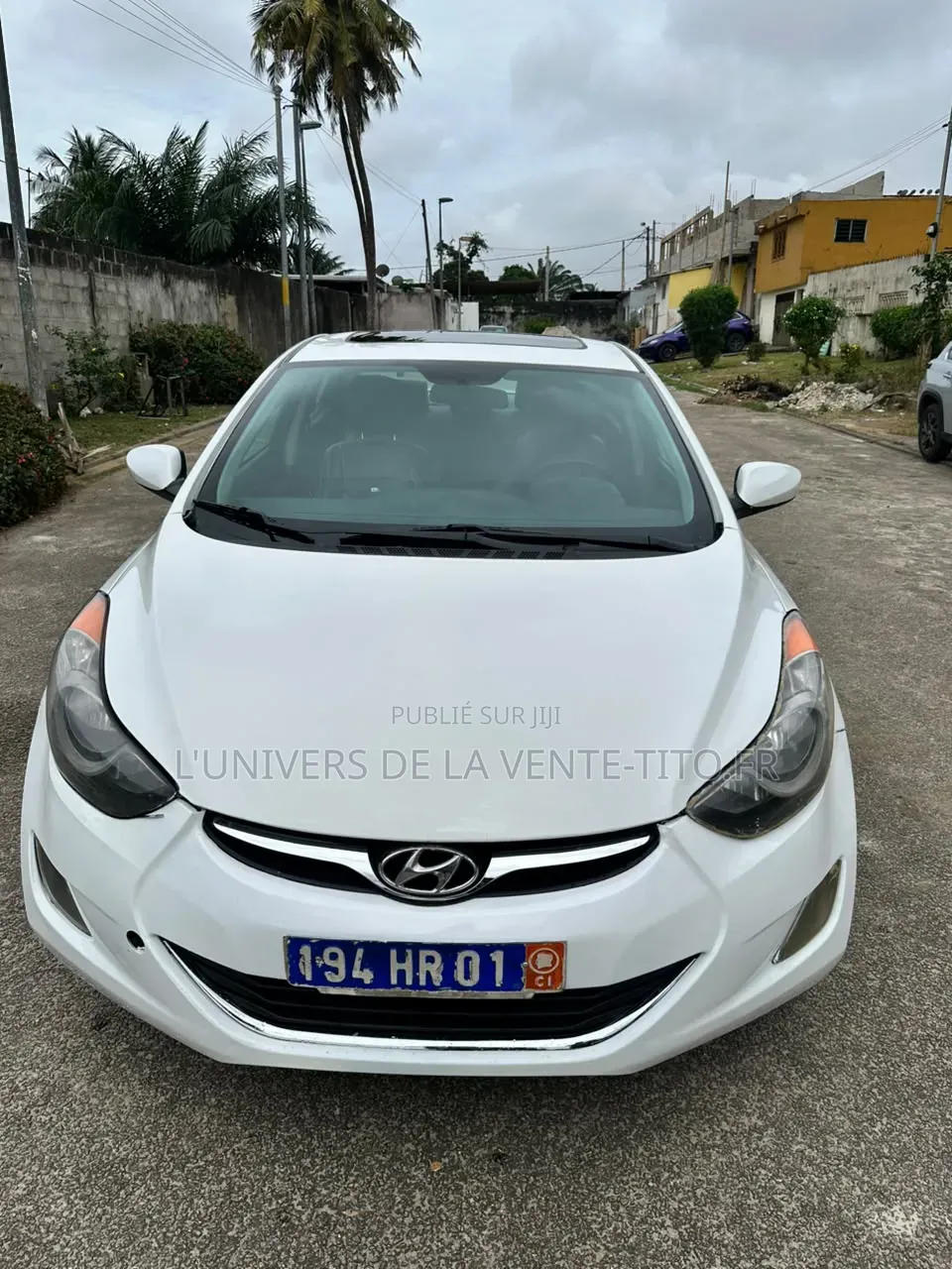 Hyundai Elantra GLS 2012 Blanc