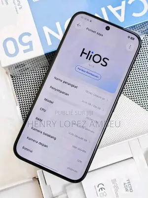 Nouveau Tecno Camon 50 Pro 256 GB Gris