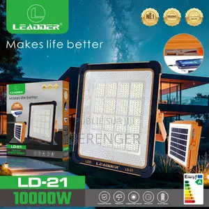 Lampadaire Rechargeable Avec Panneau Solaire LD-21 10000W