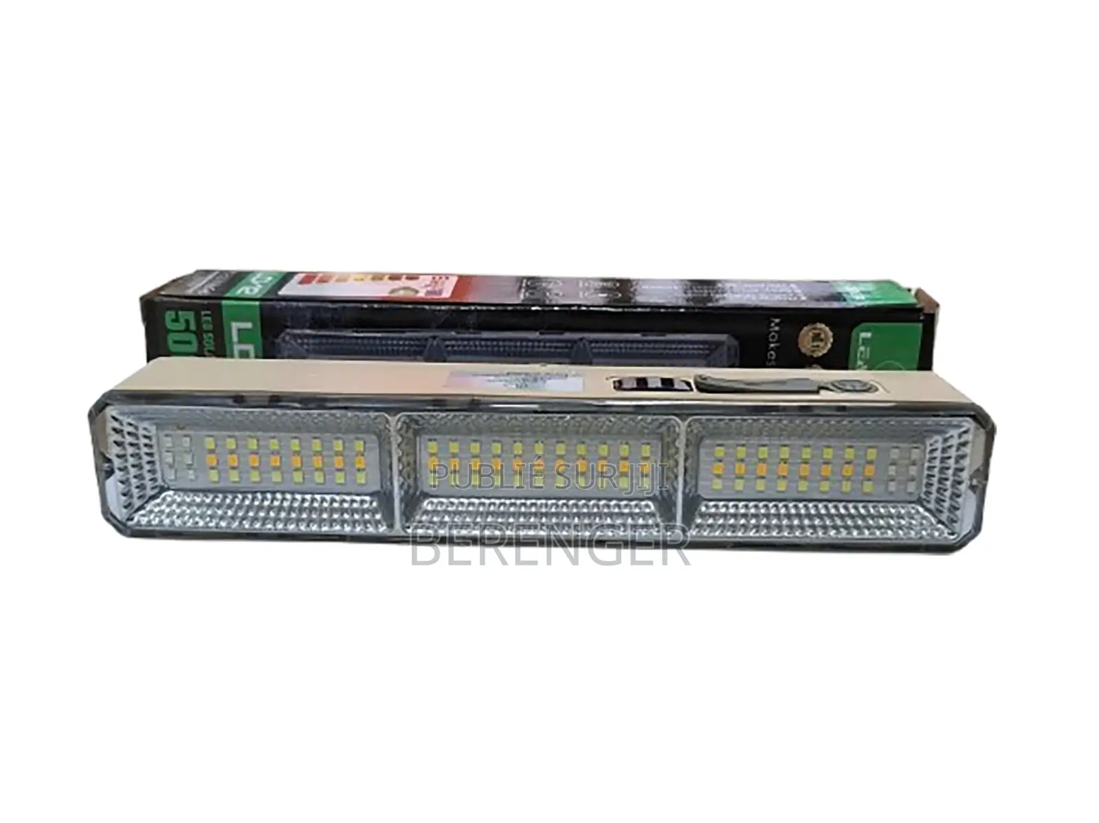 Lampe Avec Plaque Solaire Rechargeable LD-12 5000W